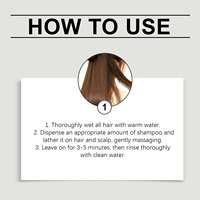 Shampoo à l'huile d'arbre à thé et à la menthe poivrée, nettoyage rafraîchissant pour le cuir chevelu et les cheveux, léger et volumineux