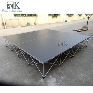 Durable Folding Riser <b>Stage</b> <b>Platform</b> 1.22m*1.22m <b>Platform</b> Modular <b>Stage</b> - Product Image 4