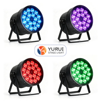 Équipement d'éclairage de scène 180W, projecteur PAR avec 18*10W (4-EN-1 RGBW) LED