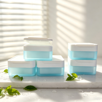 Caixa de Armazenamento para Almofadas de Algodão de 150ml com Tampa de Pressão, PP, Tampa Duplamente Selada, À Prova de Umidade, Direto da Fábrica, Cor Personalizada, OEM ODM
