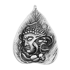 Collares de Buda, Colgantes de Acero Inoxidable 316L, Joyería Religiosa, Estilos Retro, Collar Budista - Product Image 5