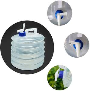 Plastic Leakproof <strong>Water</strong> Storage Container <strong>with</strong> <strong>Tap</strong> Outdoor PE Camping <strong>Water</strong> Bag <strong>Carrier</strong> for BBQ Picnic <strong>Water</strong> Tank - Product Image 5