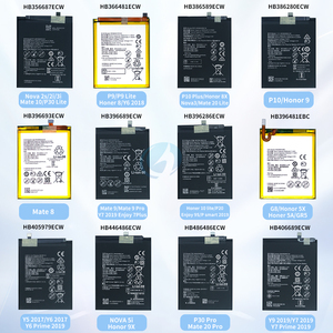 Batería para Teléfono Móvil <span class=keywords><strong>Huawei</strong></span> Mate 8 9 10 20 30 50 Pro P8 P9 P10 P30 Nova 2 3 4 5i 6 8 Y5 Y6 Y7 Y9 Prime 2019 Honor 5 6 7 8X - Product Image 2