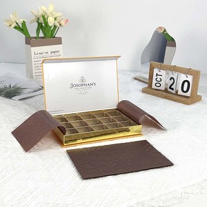 Caja de Embalaje de Cartón de Papel Premium de Lujo Personalizada para Alimentos y Chocolate - Product Image 1