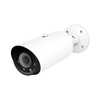 Caméra bullet PTZ 8MP couleur 40m IR POE objectif motorisé stockage SD et détection AI pour l'extérieur