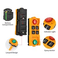 IViremo FSK Relais étanche 4 canaux 10A avec télécommande sans fil, interrupteur DC12-36V portée 100m pour moteurs, éclairages et appareils électroménagers