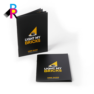 Brochure publicitaire professionnelle personnalisée moderne en papier recyclé avec reliure agrafée - Product Image 1