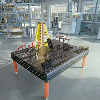 Table de soudage 3D avec gabarits de soudage 1500x3000, table économique pour le soudage avec certification CE