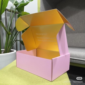 Tùy chỉnh Giày hộp quà tặng bao bì hộp quần áo hộp sóng bao bì hộp máy bay hộp gửi thư boxfrom vật liệu tái chế - Product Image 3