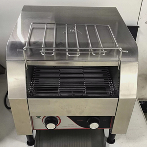 Grille-pain électrique commercial à convoyeur 2,24 kW, grille-pain automatique à grande vitesse pour <span class=keywords><strong>restaurant</strong></span>, hôtel, café, <span class=keywords><strong>petit</strong></span>-déjeuner - Product Image 1