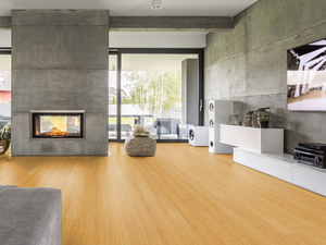 Plancher en <span class=keywords><strong>bambou</strong></span> massif imperméable YUYOU, couleur naturelle, planches moyennes, installation par collage/clouage/agrafage, design moderne, utilisation en intérieur - Product Image 5
