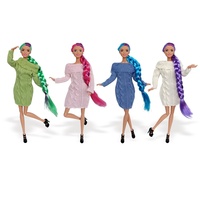 Poupée gonflable en vinyle de 11,5 pouces avec 11 articulations, modèle de mode, série Fantasy, pour filles de 8 à 13 ans, jouet pour enfants, numéro de modèle SAMLOK