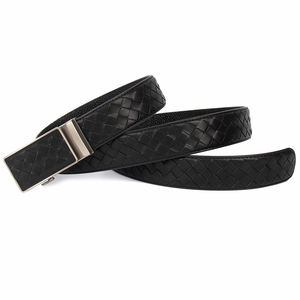 कारखाने थोक सस्ते अनुकूलित स्वचालित चमड़े के बकल बेल्ट शानदार उच्च अंत डिजाइन ओम पुरुषों के चमड़े के बेल्ट - Product Image 6