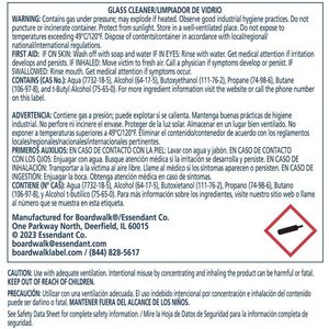 Limpiador de Vidrios Comercial BWK341AEA Boardwalk 341AEA con Aroma Dulce, Lata de Aerosol de 18.5 oz - Product Image 6