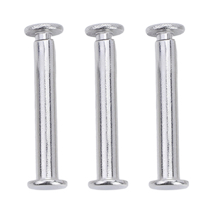 Vis Chicago à tête plate en acier inoxydable 201 de grade 8.8, diamètre de tête 7-9mm, M4/M5, barils de fixation à pression - Product Image 2