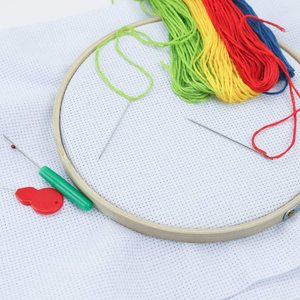 Tissu de point de croix blanc réserve classique tissu grande <span class=keywords><strong>taille</strong></span> 11-14 fils <span class=keywords><strong>aida</strong></span> - Product Image 5