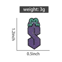 Broches en métal en gros, motif grenouille féerique mignonne, épingles ludiques pour vêtements et sacs, technique de moulage, cadeaux souvenirs