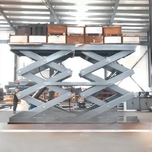 Plataforma Elevadora de Tijera Fija de Alta Resistencia 30 50 100, Plataforma Elevadora de Tijera Fija de Alta Resistencia 10T 20T 30T - Product Image 6