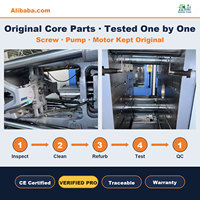 Machine de moulage par injection servo de haute précision Haixiong HXM158, 158 tonnes, horizontale, d'occasion, pour raccords électriques industriels