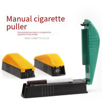 Máquina Manual para Enrollar Cigarros de Zinc, la Más Vendida, para Láminas de Tabaco de 5.5/6.5/8.0mm, para Rellenar Tubos, Papel de Cáñamo, Máquina para Hacer Cigarrillos