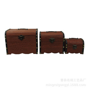 Wooden Storage <b>Box</b> Paulownia Wood Rectangle Jewelry <b>Box</b> For Kids Teen <b>Gift</b> - Product Image 2