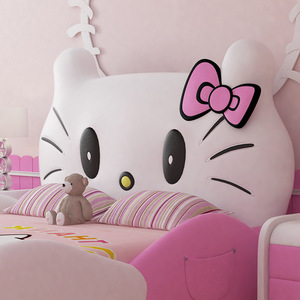 Giường đơn Hello Kitty mềm mại sang trọng thoải mái dành cho phòng ngủ bé gái, giường trẻ em hoạt hình - Product Image 6