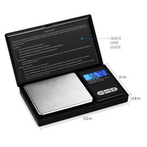 Báscula Digital Portátil de Precisión para Joyería, 30 kg, Pantalla LCD, Acero Inoxidable, Herramienta de Medición de Peso con Tapa Abatible - Product Image 5