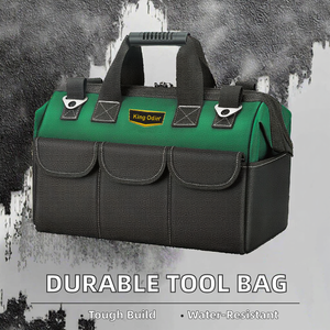 Sturdy Portable Hardware <b>Tool</b> <b>Bag</b> Multi-Functional Electrical Canvas Repair Accessories Storage Customized OEM ODM Nylon - Product Image 3