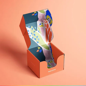 Tùy chỉnh in các tông sóng giấy quà tặng bao bì bưu phẩm vận chuyển hộp với logo cho doanh nghiệp nhỏ - Product Image 2