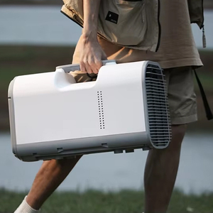 مكيف هواء متنقل Z بقوة 4095 وحدة حرارية بريطانية مع <span class=keywords><strong>3</strong></span> أوضاع لسرعة الرياح، 110 فولت 220 فولت، مكيف هواء محمول للتخييم في الهواء الطلق - Product Image 5