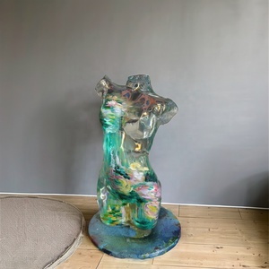 Sculpture de corps de femme <span class=keywords><strong>en</strong></span> résine transparente d'art de décoration intérieure à vendre - Product Image 2