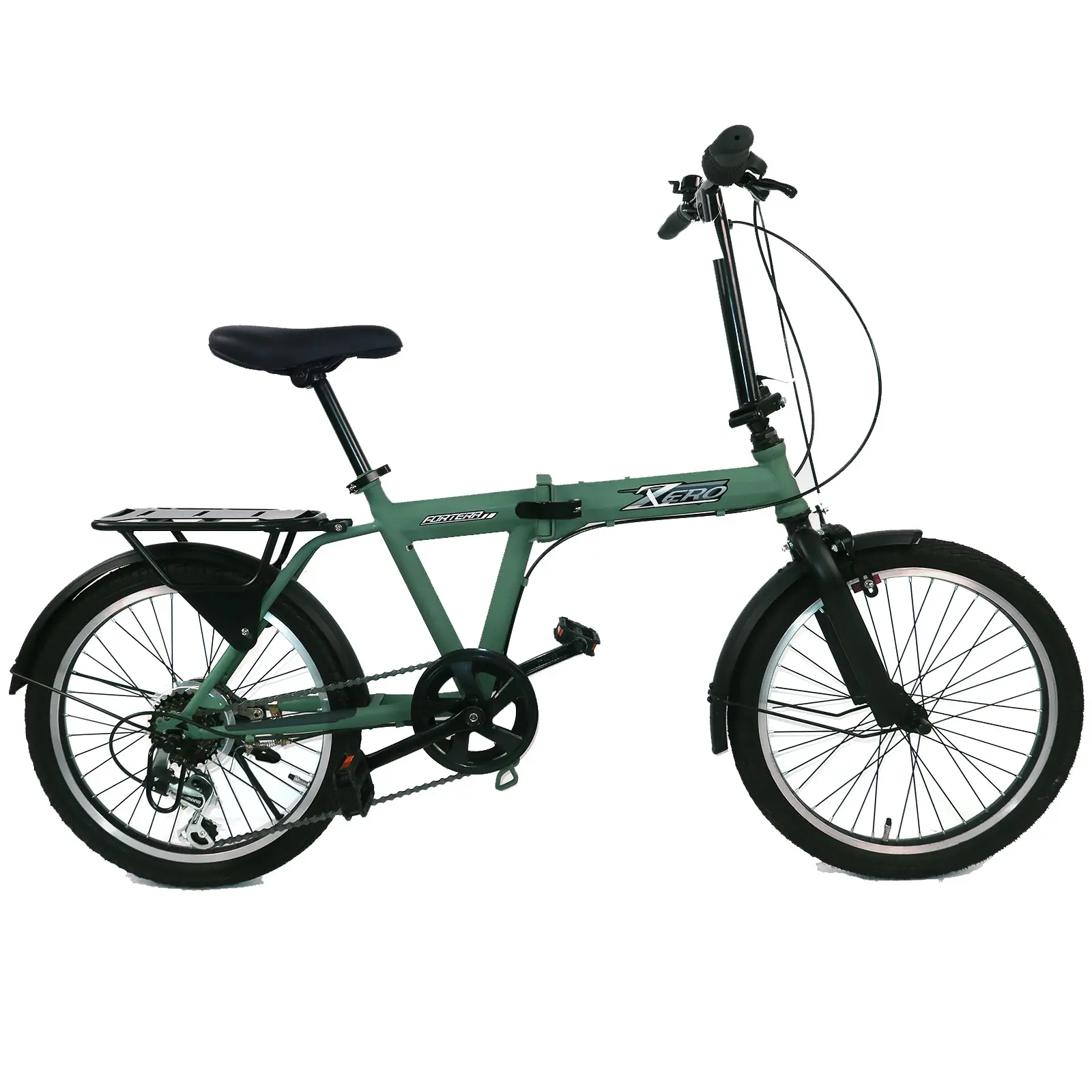 Vélo pliable léger de 20 pouces pour l'école, le travail et le voyage peuvent être mis dans le coffre.