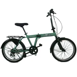 20 дюймов, складной велосипед с водителем, легкий городской рекреационный велосипед для школьных рабочих путешествий, можно положить в багажник