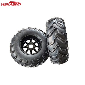 Neumáticos exteriores al vacío para motocicleta todoterreno, bicicleta de playa, ATV, ruedas de aleación de aluminio de 25x10-12 pulgadas - Product Image 2