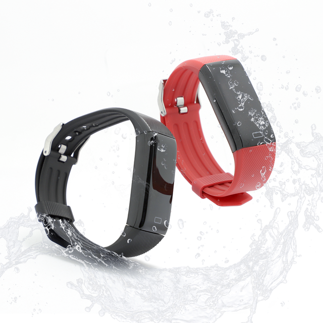 Vibrantion Bracelets Waterproof Wearable Device notification wristband Smart Health Bracelets