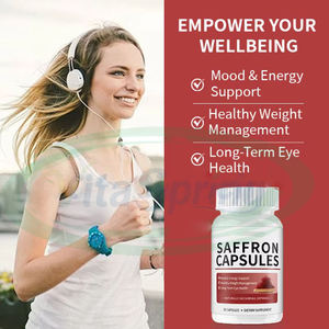 Vitaspring Private Label Saffraan Capsules Saffraan Extract Kruidensupplementen Veganistische Extract Pillen Saffraan Capsules - Product Image 2