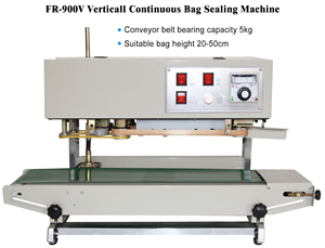 Machine de scellage thermique horizontale automatique à bande continue en PVC pour la fermeture de sacs en plastique pour boissons - Product Image 1