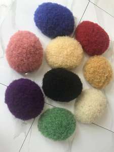 Parrucchino Afro da Uomo in Pizzo Francese, Colorato, 100% Capelli Umani, Sistema di Capelli Sintetici 8x10 Pollici - Product Image 6