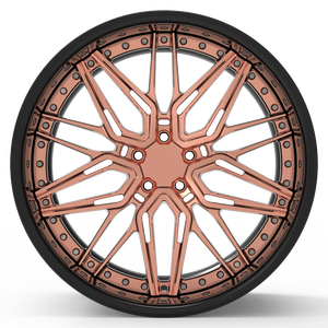 JJS Jantes forgées personnalisées 2 ou 3 pièces pour voitures de course 5*120 5*130 - Product Image 4