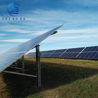 Sistema di Montaggio Solare a Colonna Singola ad Alta Resistenza, Sistema Fotovoltaico Agricolo di Alta Qualità Progettato per Fattorie Solari