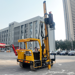 Trivella Solare Cingolata per Installazione a Terra <span class=keywords><strong>di</strong></span> <span class=keywords><strong>Impianti</strong></span> <span class=keywords><strong>Fotovoltaici</strong></span> con Movimento Laterale del Palo Regolabile e Guida ad Alta Resistenza - Product Image 2