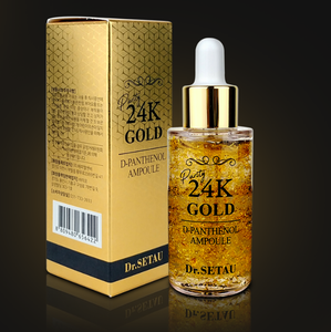 Ampolla Dr. SETAU 24K GOLD D PANTHENOL 35g con Adenosina, Antiarrugas, Calmante de Vainilla, para Revitalizar - Product Image 1