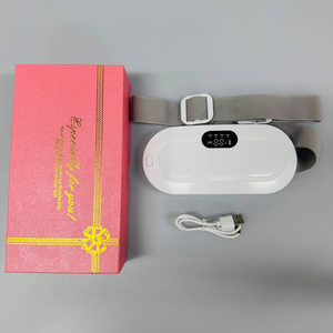 Zeitraum Krämpfe Heizkissen <span class=keywords><strong>3</strong></span> Wärme stufen & 4 Massage modi Zeitraum Schmerz linderung gerät Tragbares schnur loses Menstruation heizkissen - Product Image 6