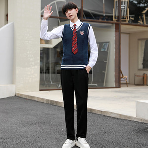 Ensemble de gilets personnalisés pour collégiens et lycéens, tenue de chorale, uniforme de classe de fin d'études pour <span class=keywords><strong>concours</strong></span> de discours et récitation poétique - Product Image 3