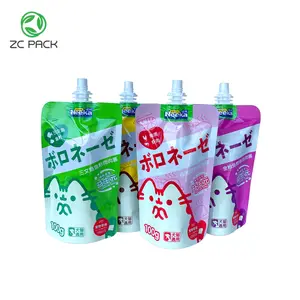 Good quality recyclable wholesale popular eco-friendly moisture proof factory price free samples customized spout stand up pouch