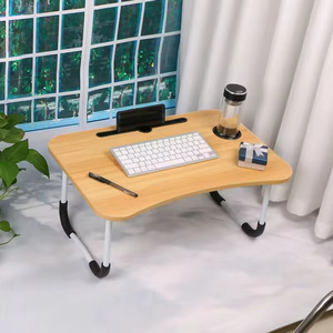 Table d'appoint pliable pour ordinateur portable et lit, plateau de lit portable pour l'étude et la lecture - Product Image 3