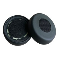 Coussinets de remplacement en cuir protéiné et éponge souple pour casques supra-auriculaires Jabra Evolve 75, 75+, 75 UC, 75 MS
