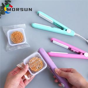 MorSun Gegolfde Plaat Mini Zakjes Sluitapparaat Warmteverzegeling voor Plastiekzakjes Handheld Voedsel Sluitapparaat Zakjes Her-sluitapparaat voor Voedsel Bewaring - Product Image 1