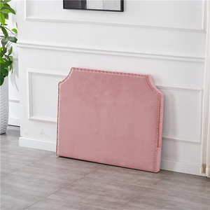 Testiera del <span class=keywords><strong>Letto</strong></span> in Stile <span class=keywords><strong>Francese</strong></span> Minimalista Moderno, in Velluto Trapuntato, Comoda, per Letti Matrimoniali, Queen e King Size - Product Image 4