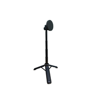 Support de moniteur portable en aluminium à hauteur réglable et télescopique pour écran de bureau, avec fixation magnétique – Vente chaude usine